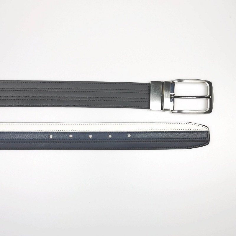 Adjustable Automatic Buckle Belt Mens Genuine Leather Belts - Image 4