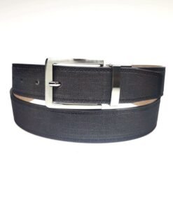Adjustable Double Sided Casual Fabric Belt with Automatic Buckle