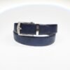 Automatic Buckle Reversible Belt Double Sides PU Leather Dress Belt
