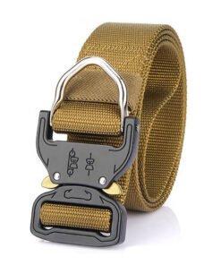 Tactical Rescue Work Solid Fabric Nylon Outdoor Belt