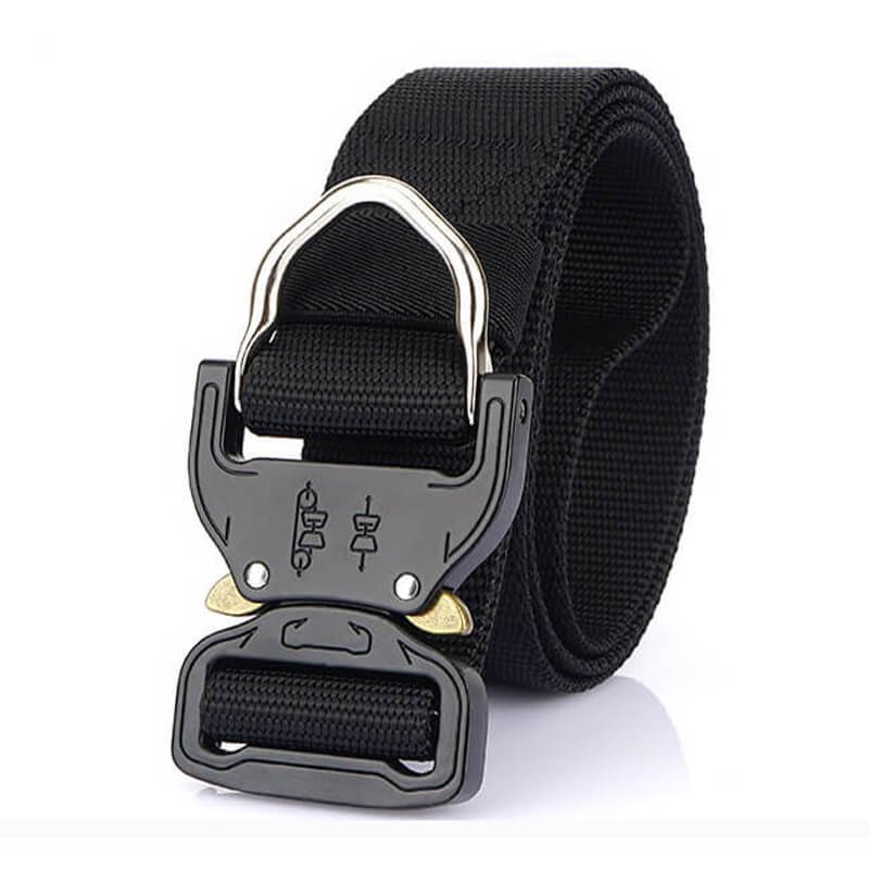 Tactical Rescue Work Solid Fabric Nylon Outdoor Belt - Image 3