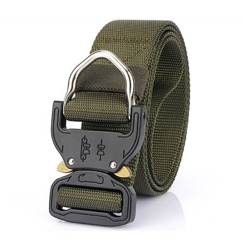 Tactical Rescue Work Solid Fabric Nylon Outdoor Belt - Image 4