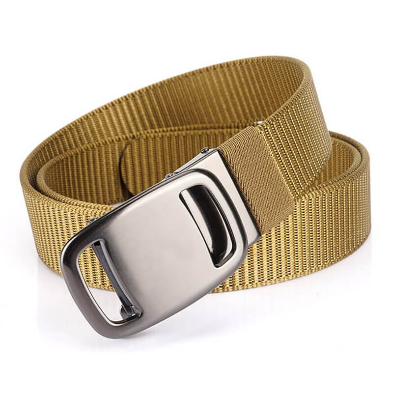 Dress Casual Automatic Outdoor Nylon Belts for Men - Image 4