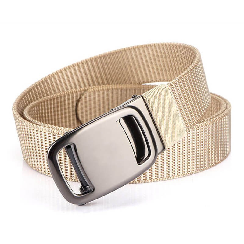 Dress Casual Automatic Outdoor Nylon Belts for Men - Image 5