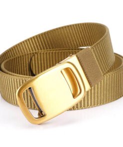 Casual Multicolor Nylon Outdoor Automatic Work Mens Belt