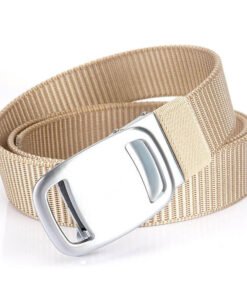 Nylon Men Outdoor Military Work Outdoor Automatic Quick Release Belt