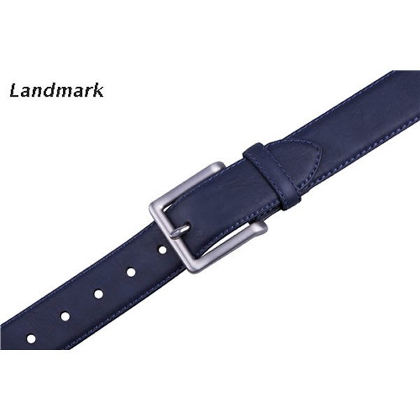 Split Leather Single Prong Buckle Belt LA2033 - Image 5