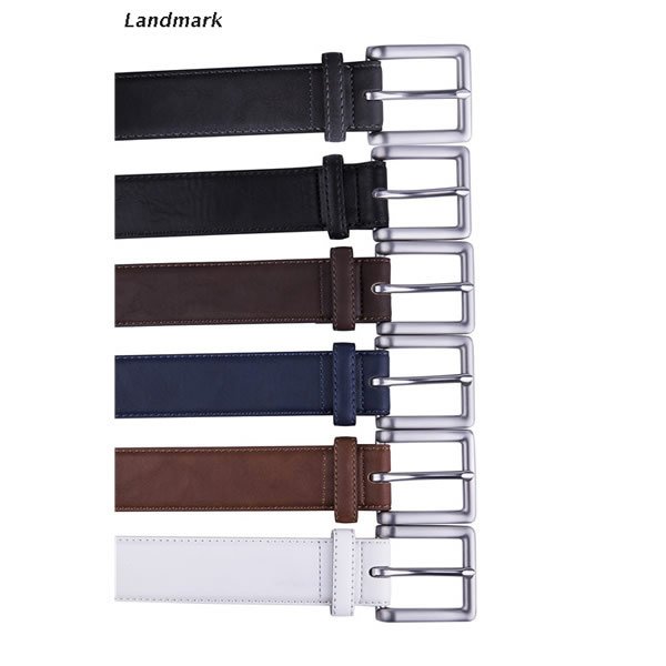 Split Leather Single Prong Buckle Belt LA2033 - Image 7