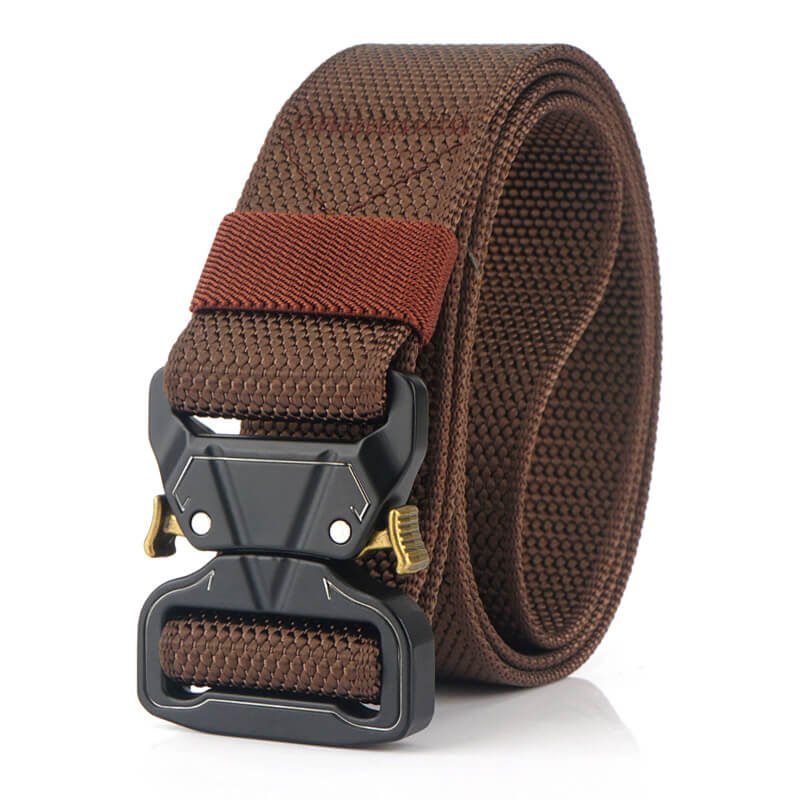 Nylon Tactical Army Mens Outdoor Tactical Strong Alloy Automatic Buckle Belt - Image 4