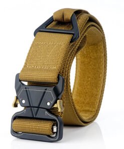 Magic Sticky  Security Outdoor Tactical Metal Quick Release Buckle Belt