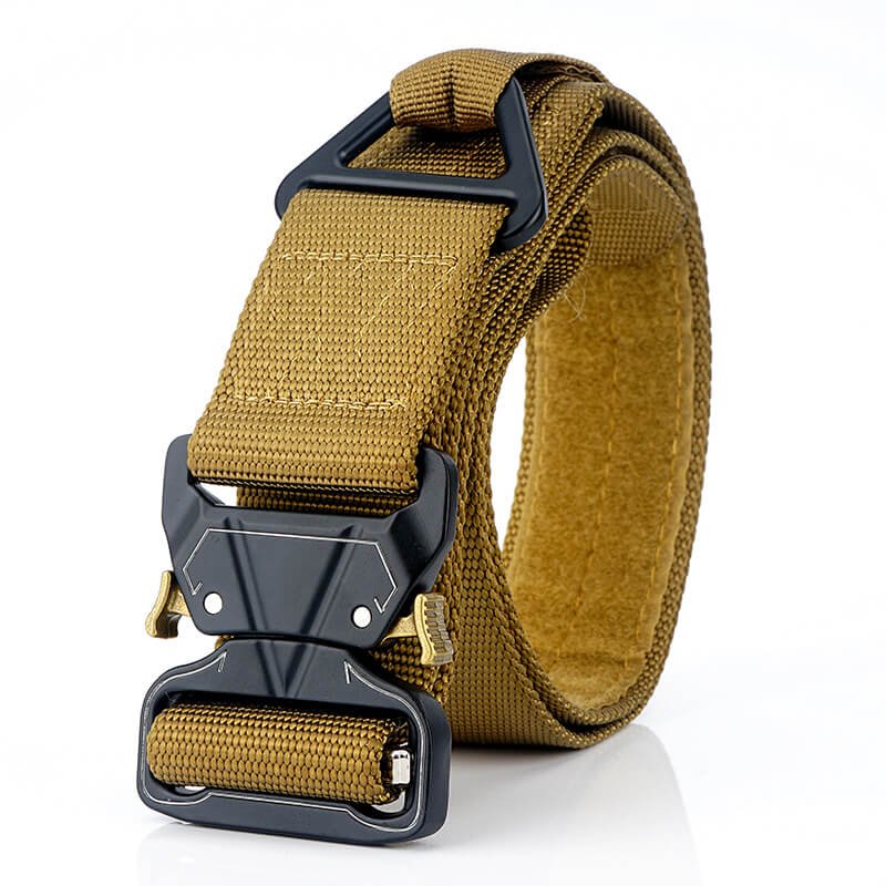 Magic Sticky Security Outdoor Tactical Metal Quick Release Buckle Belt