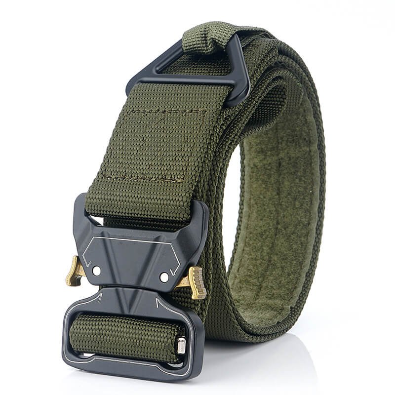 Magic Sticky Security Outdoor Tactical Metal Quick Release Buckle Belt - Image 3