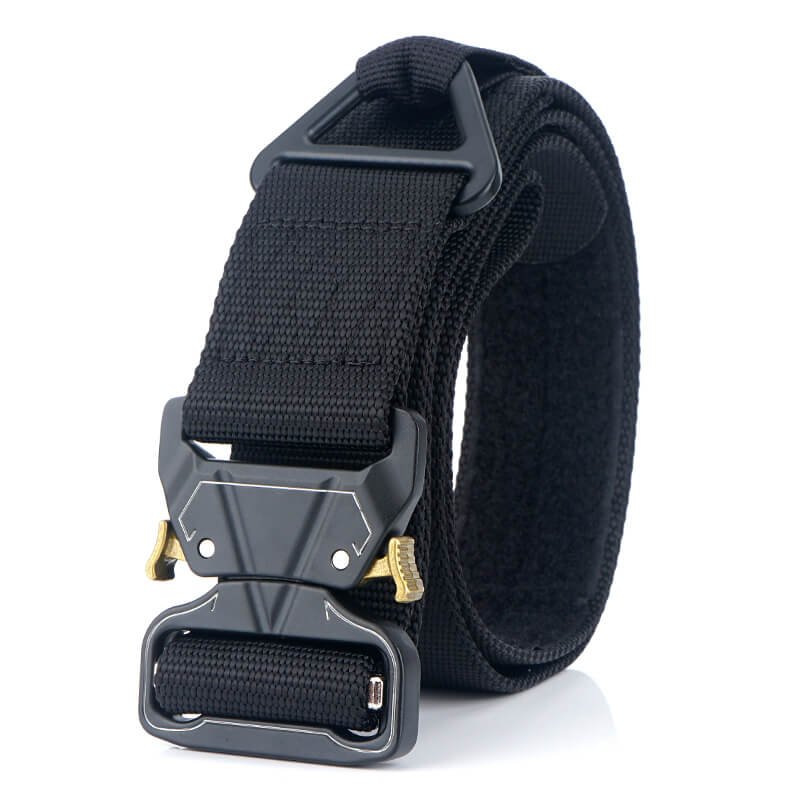 Magic Sticky Security Outdoor Tactical Metal Quick Release Buckle Belt - Image 4