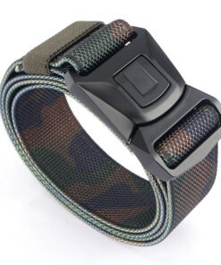 Plastic Easy Unlock Buckle for Outdoor Nylon Webbing Army Tactical Camo Belt
