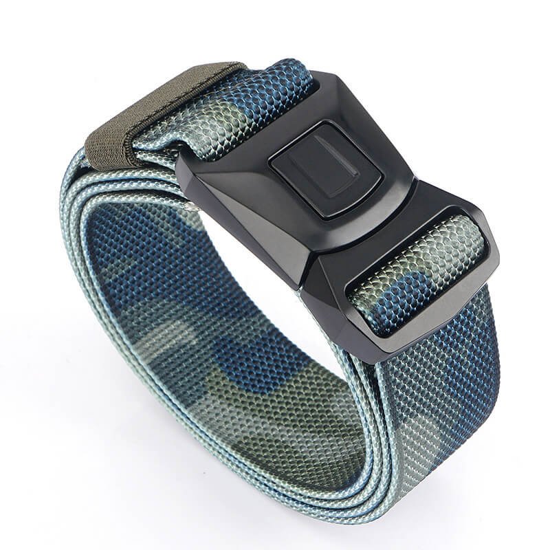 Plastic Easy Unlock Buckle for Outdoor Nylon Webbing Army Tactical Camo Belt - Image 3