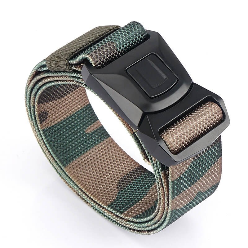 Plastic Easy Unlock Buckle for Outdoor Nylon Webbing Army Tactical Camo Belt - Image 4