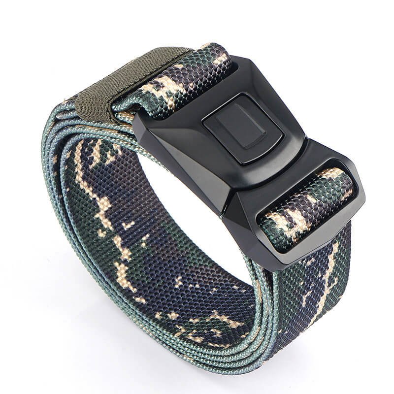 Plastic Easy Unlock Buckle for Outdoor Nylon Webbing Army Tactical Camo Belt - Image 5