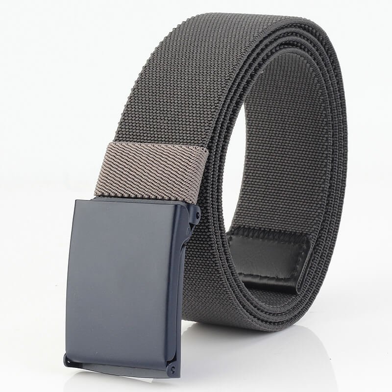 Mens Outdoor Stretch Tactical Utility Duty Military Belt with Automatic Buckle - Image 4