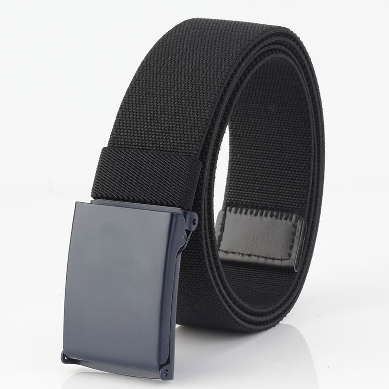 Mens Outdoor Stretch Tactical Utility Duty Military Belt with Automatic Buckle - Image 6