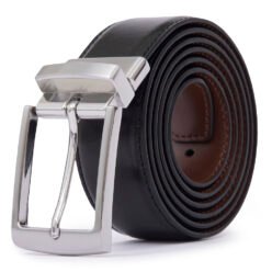 Reversible Genuine Leather Single Pin Buckle Belt LA2099R