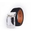 Reversible Genuine Leather Single Prong Buckle Belt LA2008