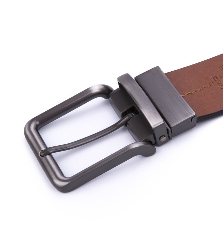 Genuine Leather Single Prong Buckle Belt LA2003 - Image 9