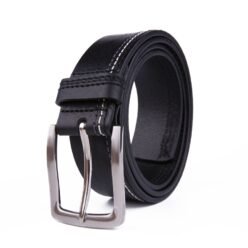 Split Leather Single Prong Buckle Belt LA2013