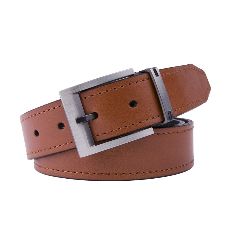 Reversible Single‑Prong Genuine Leather Belt LA1103 - Image 5