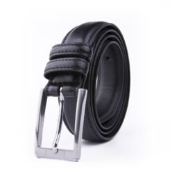 Split Leather Single Prong Buckle Belt LA1007