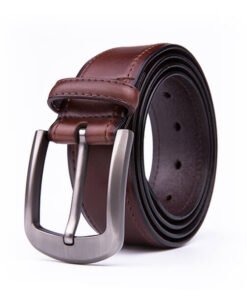 Wide Retro Casual Vintage Mens Genuine Leather Belt