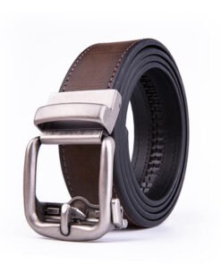 Casual Jeans Multicolor PU Leather Belt Automatic Leather Belt
