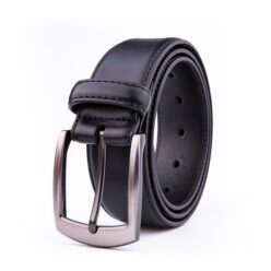 Wide Black Dress Full Grain Mens Leather Belt
