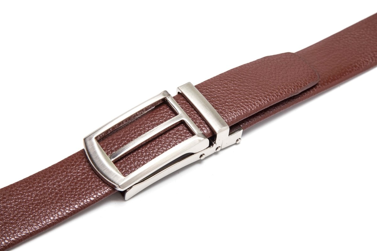 Split Leather Ratchet Belt LA1014 - Image 4