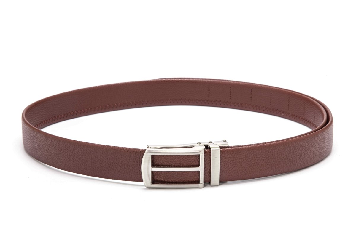 Split Leather Ratchet Belt LA1014 - Image 5
