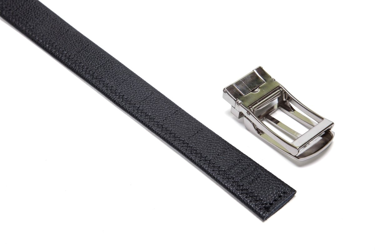 Split Leather Ratchet Belt LA1014 - Image 8