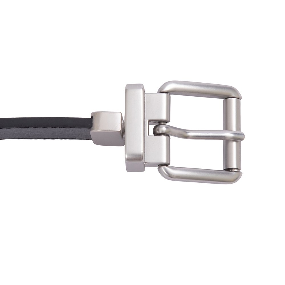 2 COLOR IN 1 BELT Reversible Single‑Prong Leather Belt for School Uniform Casual Jeans LA1020 - Image 7