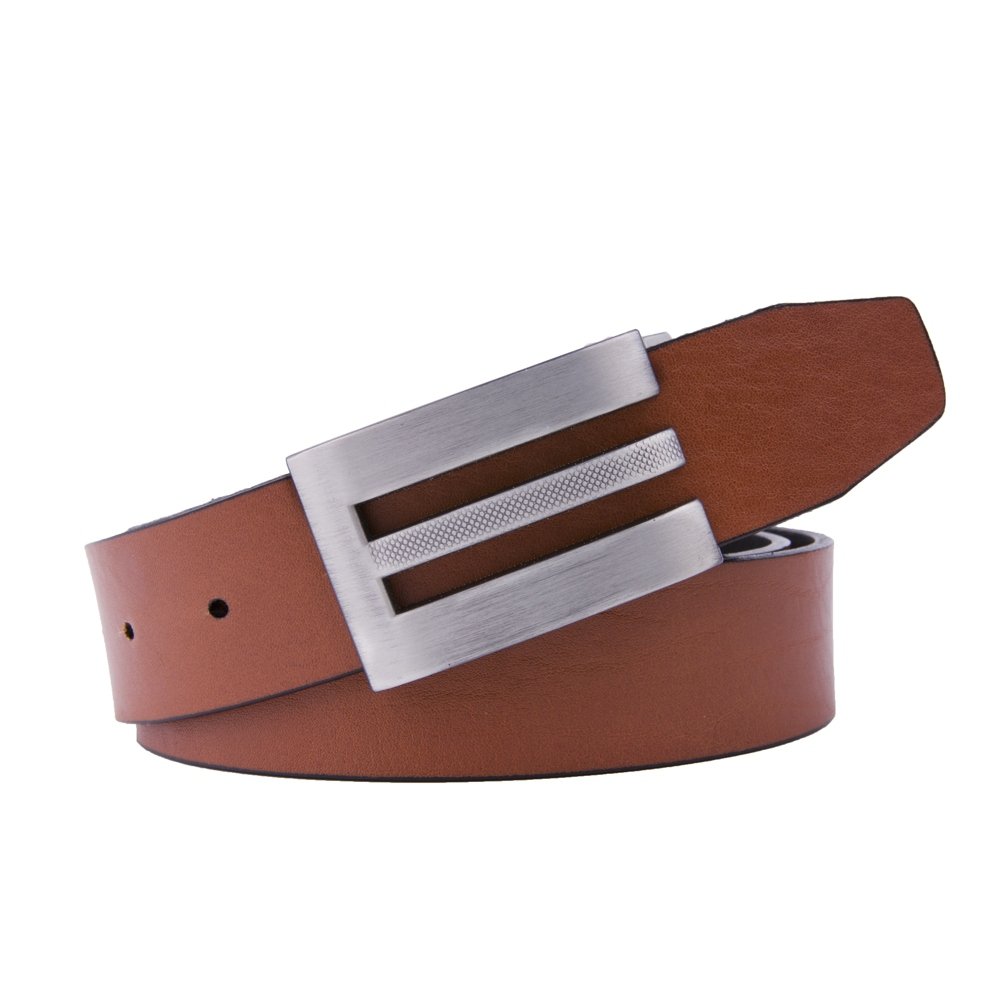 Genuine Leather Reversible Top Panels Belt LA1102 - Image 5