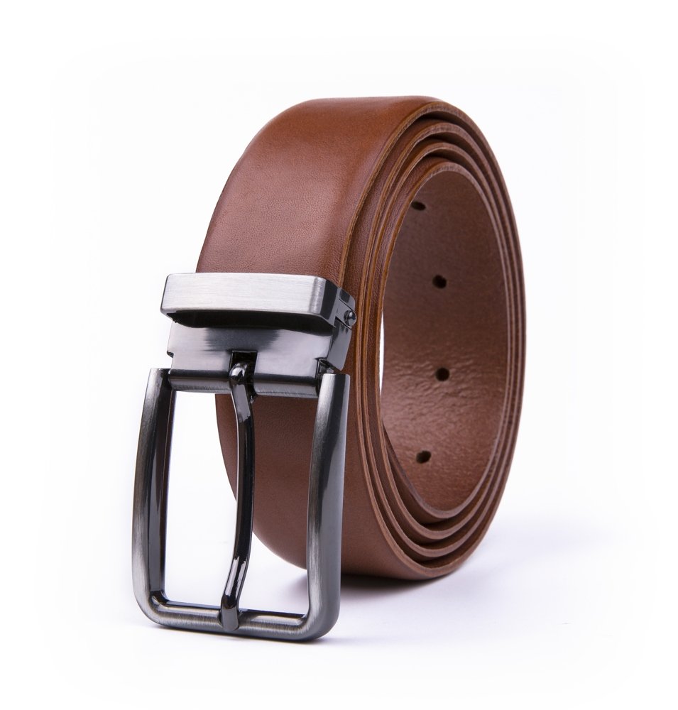 Reversible Single‑Prong Genuine Leather Belt LA1104 - Image 6
