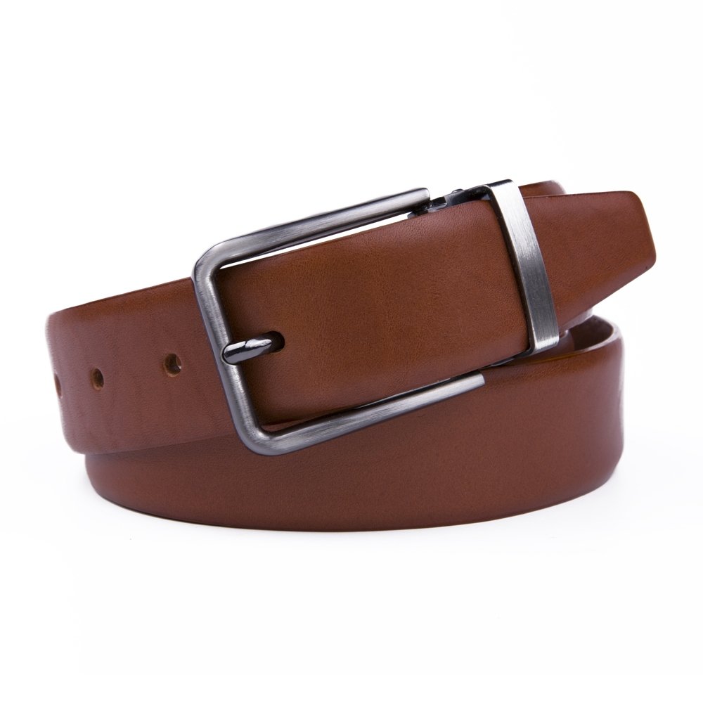 Reversible Single‑Prong Genuine Leather Belt LA1104 - Image 7