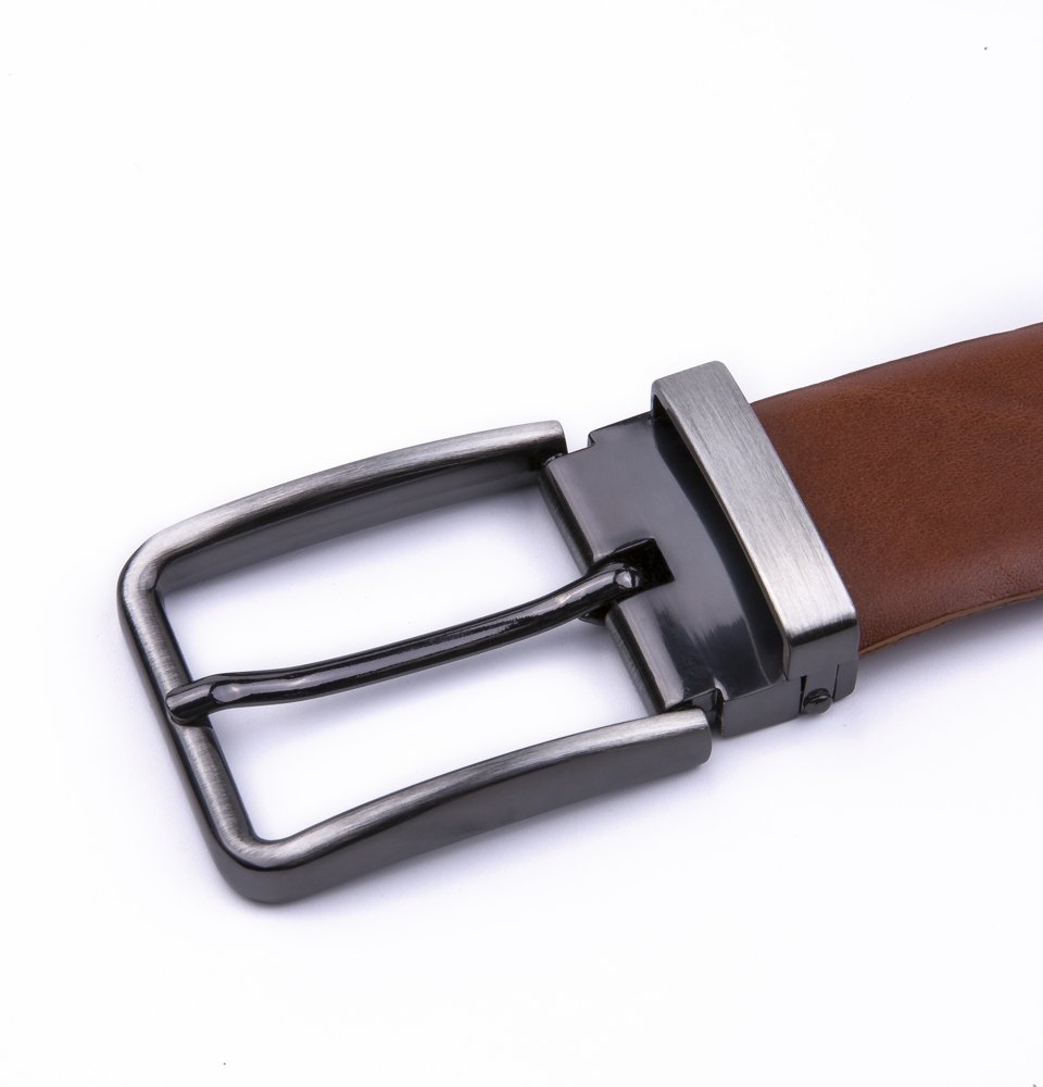 Reversible Single‑Prong Genuine Leather Belt LA1104 - Image 8