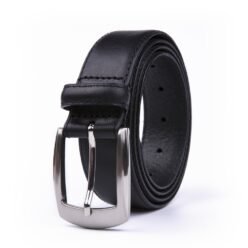Genuine Leather Single Prong Buckle Belt LA1109