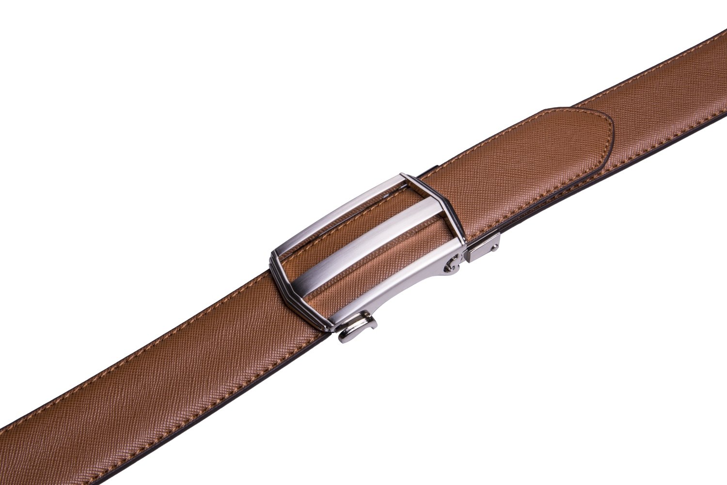 Dress Black Split Leather Belt Mens Designer Belt LA1221 - Image 6