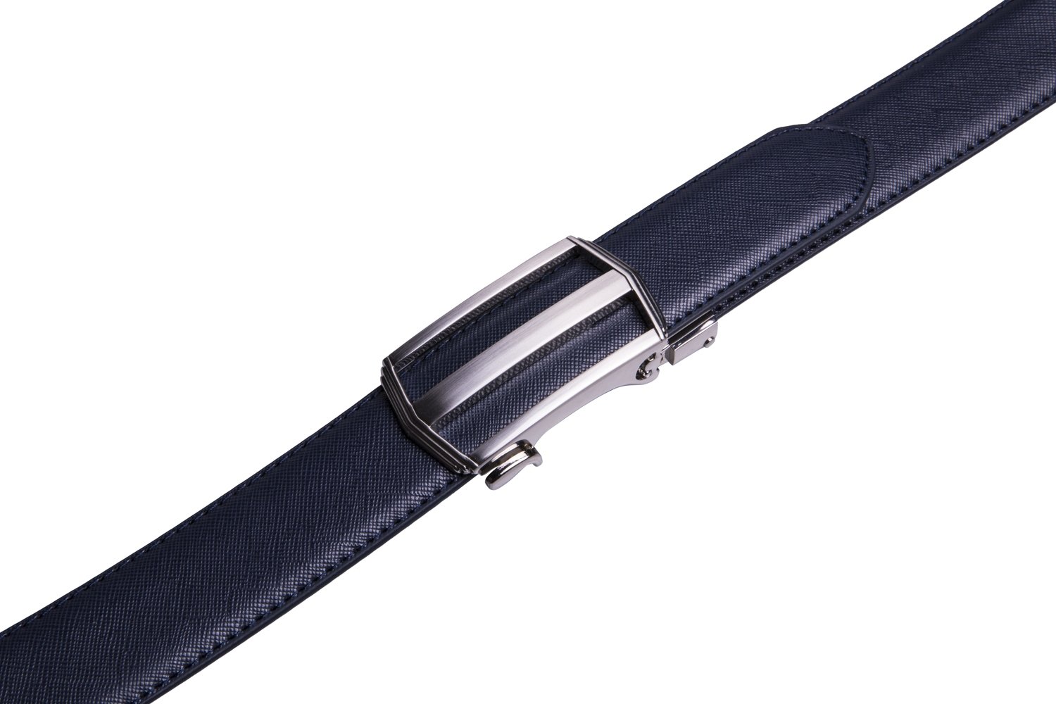 Dress Black Split Leather Belt Mens Designer Belt LA1221 - Image 8