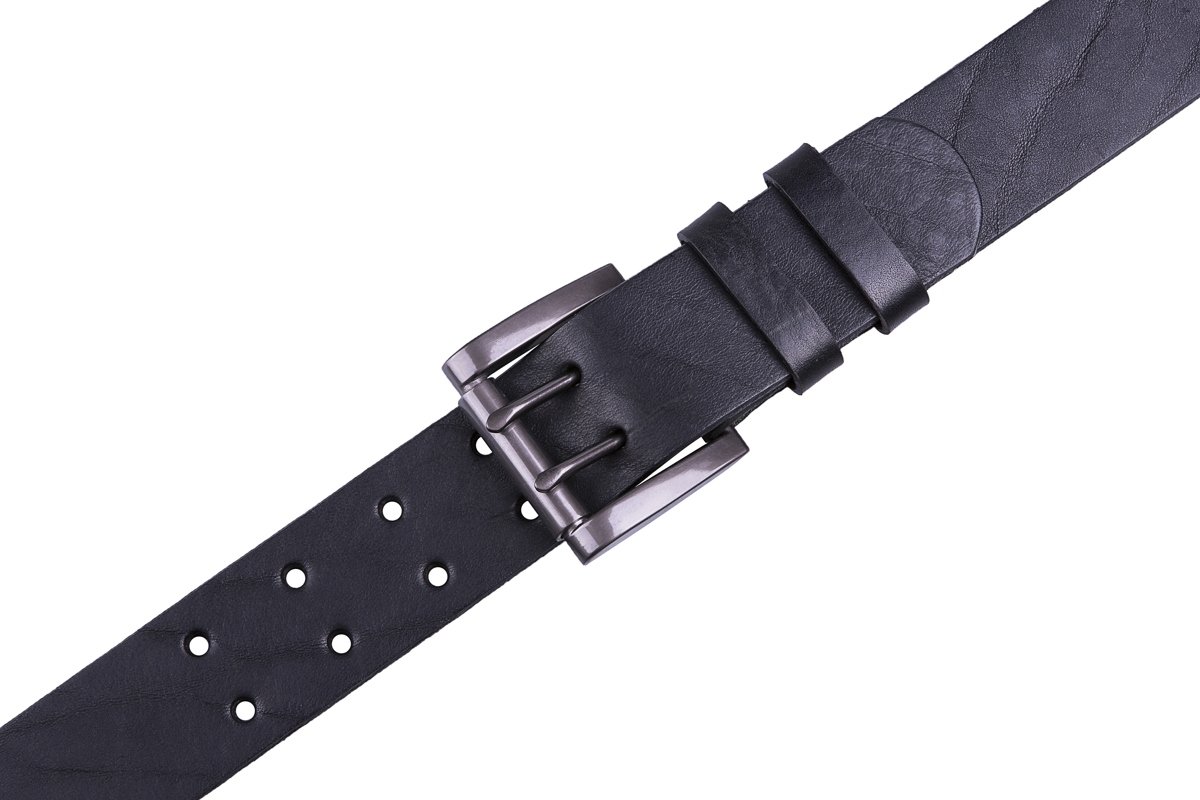 Genuine Leather Double‑Prong Belt LA2004 - Image 4