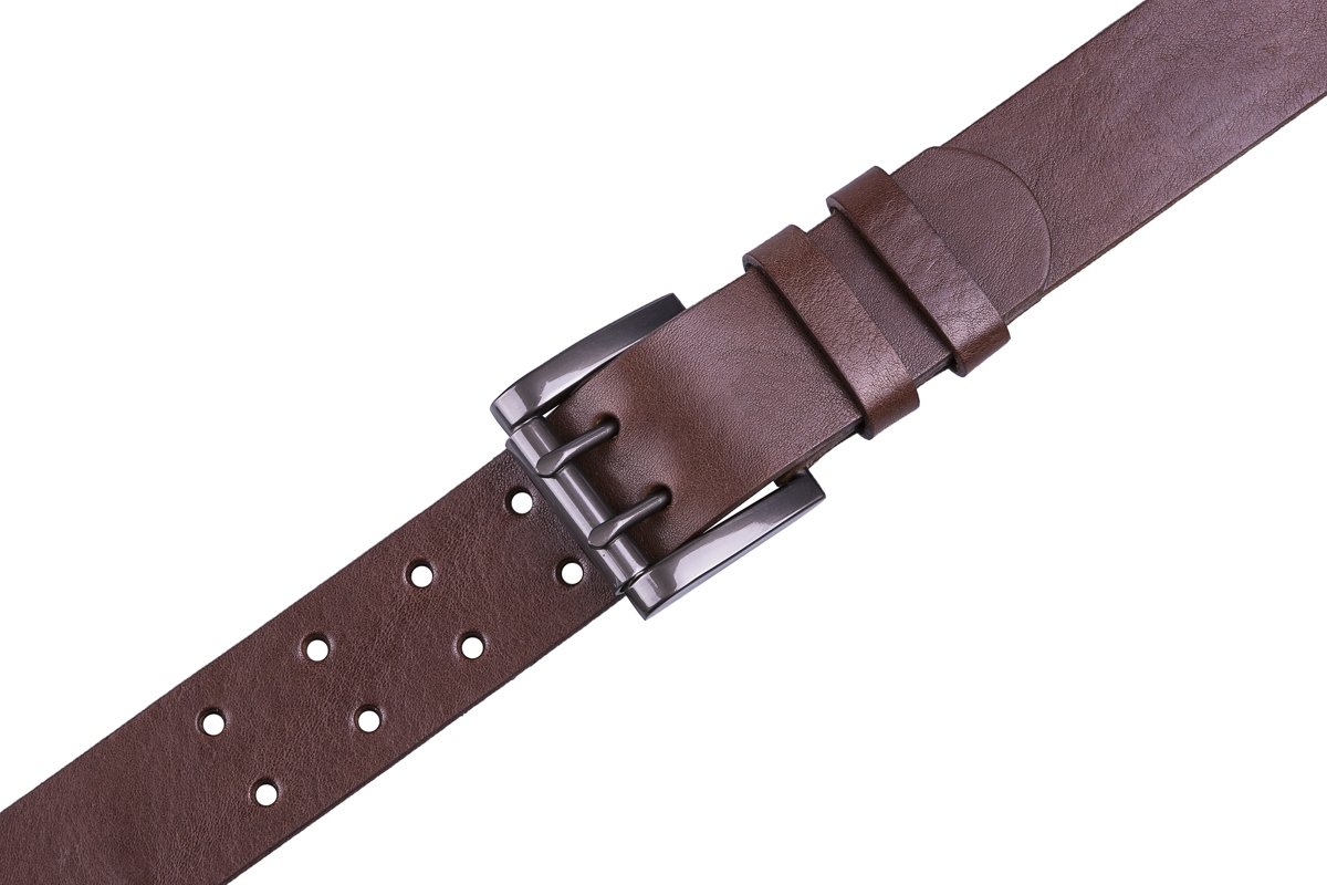 Genuine Leather Double‑Prong Belt LA2004 - Image 8