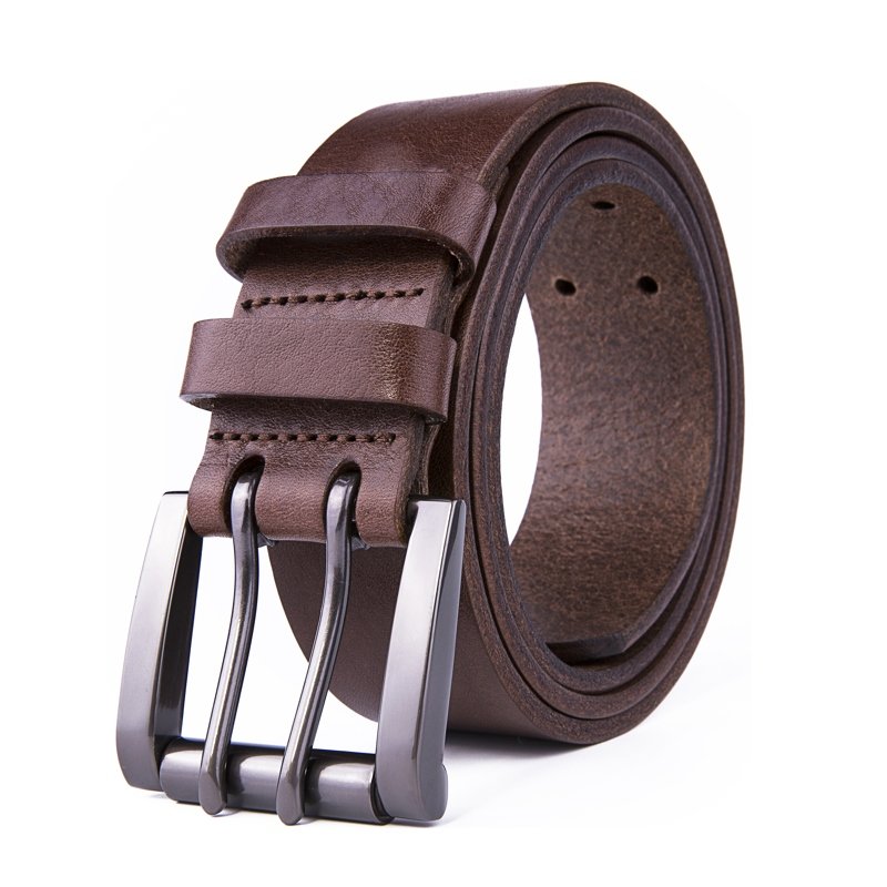 Genuine Leather Double‑Prong Belt LA2004 - Image 6