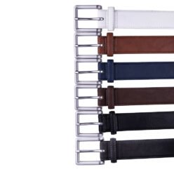 Alternative view of Split Leather Single Prong Buckle Belt LA2033