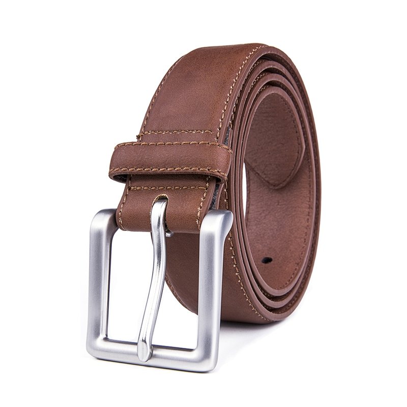 Men's 1.5-Inch Leather Belt – Classic Business Casual Style | LA2033 - Image 12