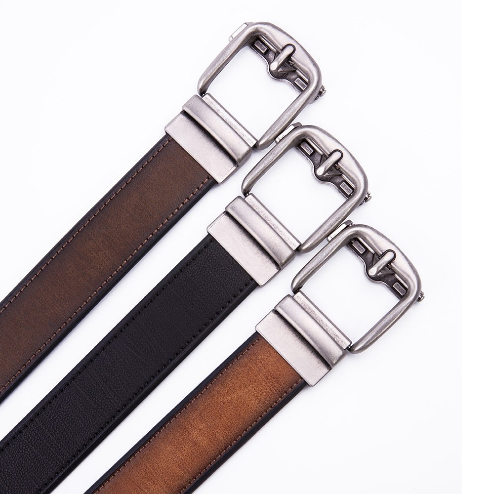 Multicolor PU Leather Automatic Leather Belt LA2073 - Image 2