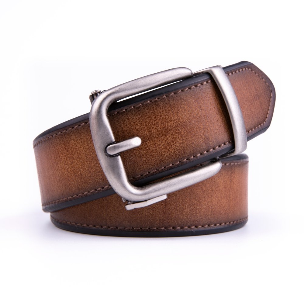 Multicolor PU Leather Automatic Leather Belt LA2073 - Image 12